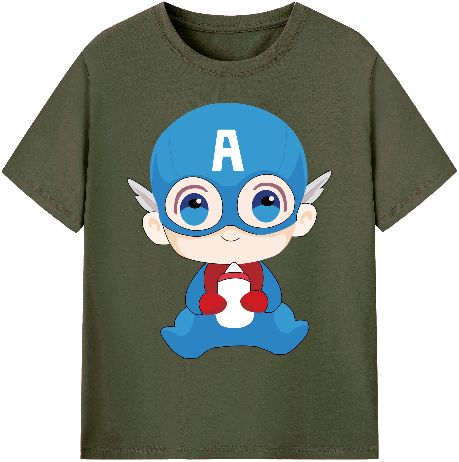 （画像用） アベンジャーズ The Avengers 綿100％ メンズ半袖Tシャツ｜肌触りやわらか＆通気性